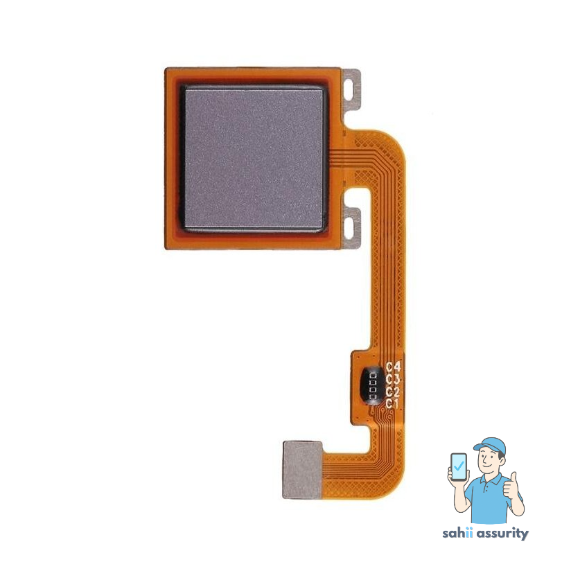 Fingerprint Sensor with Flex Cable for Xiaomi Redmi Note 4X Silver thumbnail